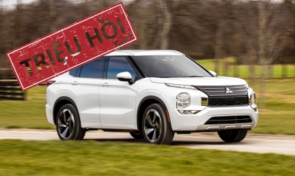 Triệu hồi Mitsubishi Outlander do lỗi phần mềm